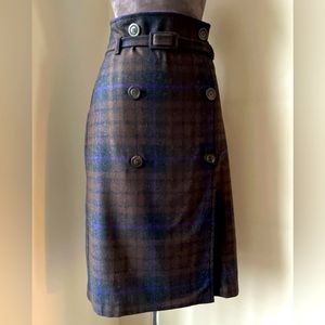 Vintage United Colours of Benetton Wool Skirt